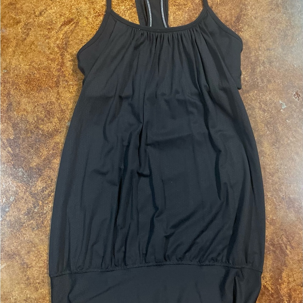 Lululemon black tank size 4 (XS)